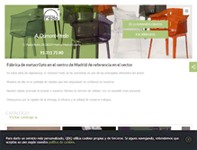 Tablet Screenshot of fredometacrilatomadrid.com